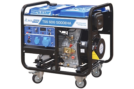 Генератор дизельный ТСС SDG 5000EHA (5,0 кВт) 077012